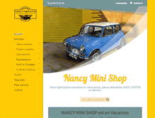 Tablet Screenshot of nancy-mini-shop.com